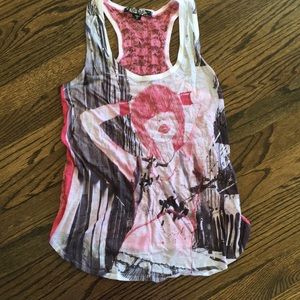 Guess lace tank top